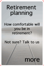 Retirement Planning. How comfortable will you be in retirement? Not sure. Talk to us. 